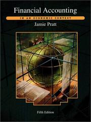 Financial Accounting in an Economic Context by Jamie Pratt