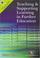 Cover of: Teaching & Supporting Learning in Further Education