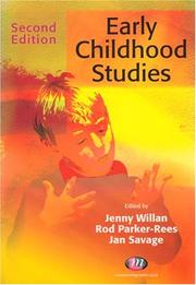 Cover of: Early Childhood Studies: An Introduction to the Study of Children's Worlds and Children's Lives (Early Childhood Studies)