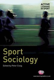 Cover of: Sport Sociology (Active Learning in Sport)