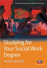 Cover of: Studying for Your Social Work Degree (Transforming Social Work Practice)