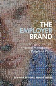 Cover of: The Employer Brand by Simon Barrow, Richard Mosley