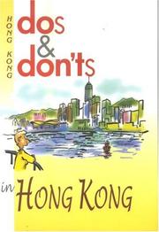 Cover of: Dos & Don'ts in Hong Kong (Dos & Donts) by Mary Leong, Colin Storey
