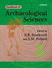 Cover of: Handbook of Archaeological Sciences by 