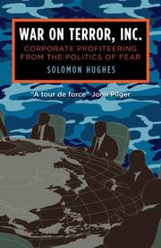 Cover of: War on Terror, Inc.: Corporate Profiteering from the Politics of Fear