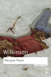 Cover of: The Lyric Touch (Reconstruction)