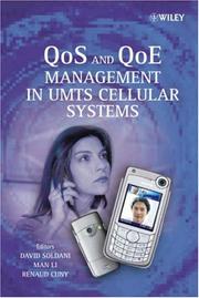 Cover of: QoS and QoE Management in UMTS Cellular Systems