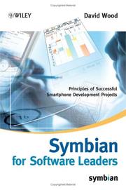 Cover of: Symbian for Software Leaders | David Wood
