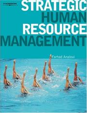 Cover of: Strategic Human Resource Management