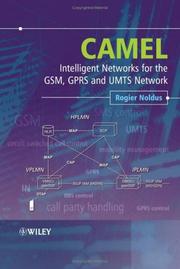 Cover of: CAMEL: Intelligent Networks for the GSM, GPRS and UMTS Network