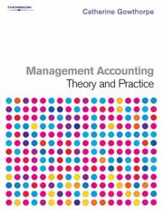 Cover of: Management Accounting by Catherine Gowthorpe