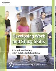 Cover of: Developing Work And Study Skills by Linda Lee-davis
