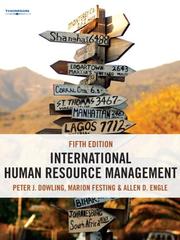 Cover of: International HRM