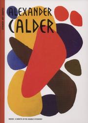 Cover of: Sticker Art Shapes: Alexander Calder (Sticker Art Shapes)