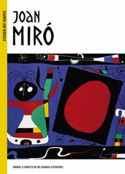 Cover of: Sticker Art Shapes: Joan Miro (Sticker Art Shapes)