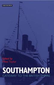 Cover of: Southampton by Miles Taylor