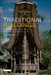 Cover of: Traditional Buildings: A Global Survey of Structural Forms and Cultural Functions (International Library of Human Geography)