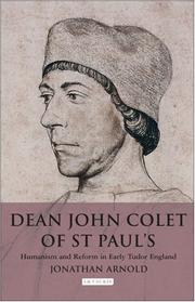 Dean John Colet of St. Paul's by Jonathan Arnold