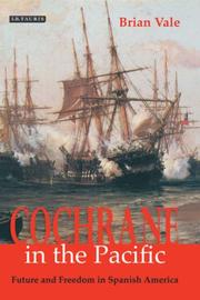 Cover of: Cochrane in the Pacific by Brian Vale