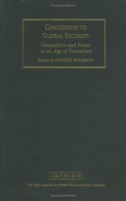 Cover of: Challenges to Global Security: Geopolitics and Power in an Age of Transition (Toda Institute Book Series on Global Peace and Policy)