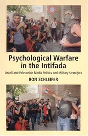 Psychological Warfare in the Intifada by Ron Schleifer
