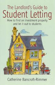 The Landlord's Guide to Student Letting by Catherine Bancroft-rimmer