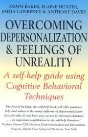Cover of: Overcoming Depersonalization and Feelings of Unreality (Overcoming)