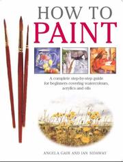 Cover of: How to Paint