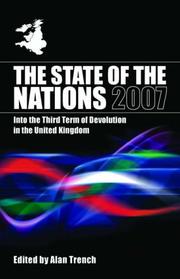 Cover of: State of the Nations 2007 by Alan Trench