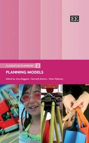 Cover of: Planning Models (Classics in Planning)