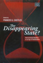 The disappearing state? by Francis G. Castles