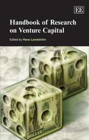 Cover of: Handbook of Research on Venture Capital