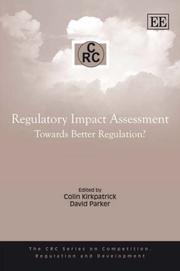 Cover of: Regulatory Impact Assessment | Colin Kirkpatrick