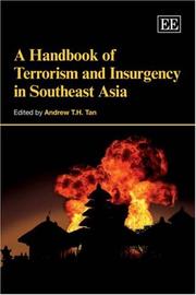 Cover of: A Handbook of Terrorism and Insurgency in Southeast Asia (Elgar Original Reference) by Andrew T. H. Tan