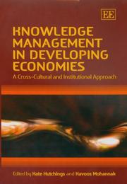 Cover of: Knowledge Management in Developing Economies by 