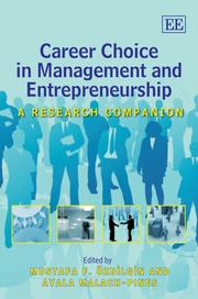 Cover of: Career Choice in Management and Entrepreneurship: A Research Companion