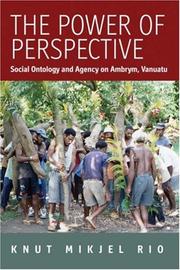 Cover of: Power of Perspective: Social Ontology and Agency on Ambrym Island, Vanuatu
