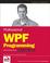 Cover of: Professional WPF Programming