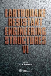 Cover of: Earthquake Resistant Engineering Structures VI by C. A. Brebbia