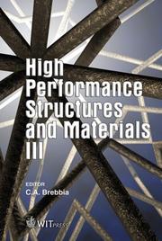 Cover of: High Performance Structures And Materials III