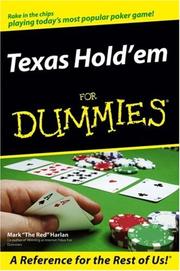 Cover of: Texas Hold'em For Dummies (For Dummies (Sports & Hobbies))