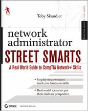 Cover of: Network Administrator Street Smarts by Toby Skandier
