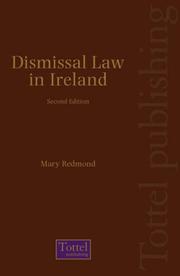 Cover of: Unfair Dismissal Law