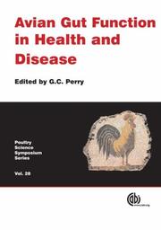 Avian Gut Function in Health and Disease by G. Perry