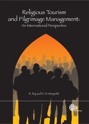 Cover of: Religious Tourism and Pilgrimage Management by R. Raj, N. D. Morpeth