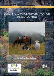 Cover of: Quality Assurance and Certification in Ecotourism (Ecotourism Book) by 