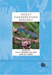 Cover of: Insect Conservation Biology by 