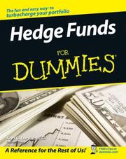 Cover of: Hedge Funds For Dummies by Ann C. Logue