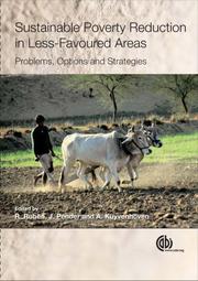 Cover of: Sustainable Poverty Reduction in Less-Favoured Areas (Cabi Publishing)