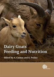 Cover of: Dairy Goats Feeding Nutrition (Cabi)